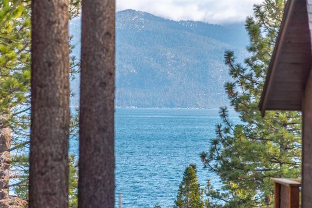 Coziest Cabin In Tahoe W Stone Fireplace Comfy Beds Close To Slopes & Lake Carnelian Bay Kültér fotó