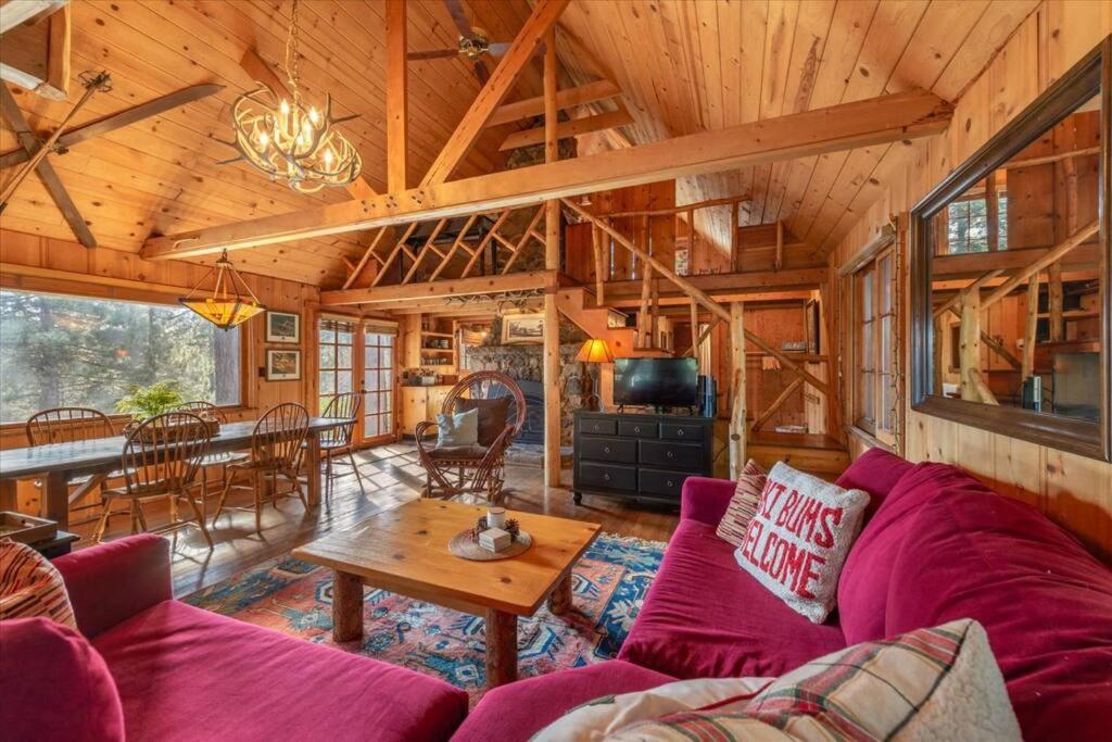 Coziest Cabin In Tahoe W Stone Fireplace Comfy Beds Close To Slopes & Lake Carnelian Bay Kültér fotó