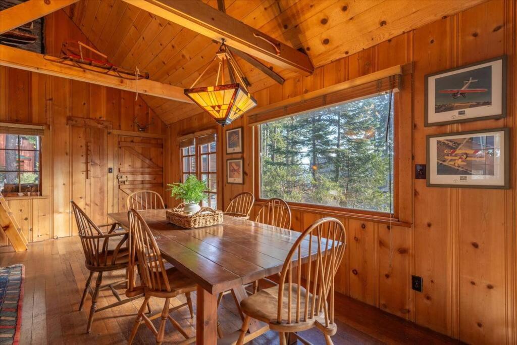 Coziest Cabin In Tahoe W Stone Fireplace Comfy Beds Close To Slopes & Lake Carnelian Bay Kültér fotó
