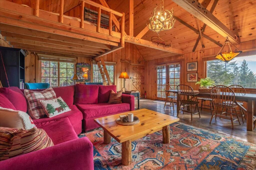 Coziest Cabin In Tahoe W Stone Fireplace Comfy Beds Close To Slopes & Lake Carnelian Bay Kültér fotó