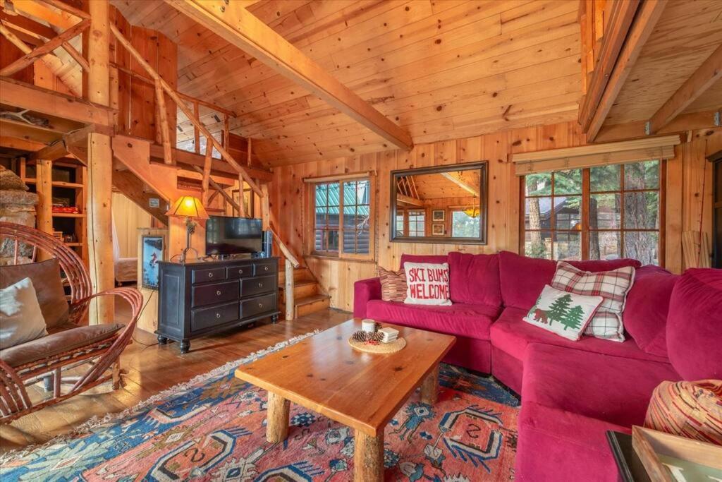 Coziest Cabin In Tahoe W Stone Fireplace Comfy Beds Close To Slopes & Lake Carnelian Bay Kültér fotó